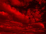 Coloured Clouds PowerPoint Background