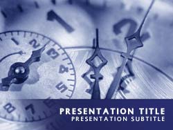 Time Title Master slide design