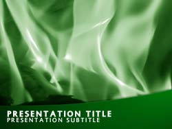 Fire Title Master slide design