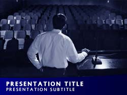 Presenter Title Master slide design